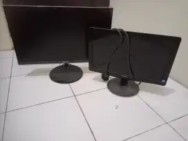 Lcd monitor 22 dan 12 merk samsung dan philips masih bagus