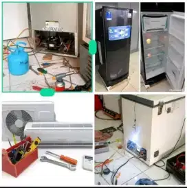 Perbaikan service kulkas dll