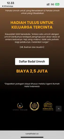 SEDEKAH SPESIAL & ABADI - BADAL UMROH