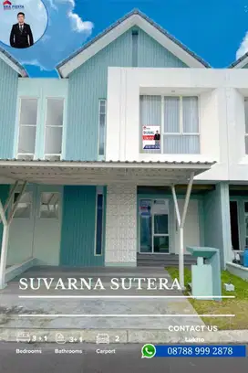 Disewakan Rumah Cantik Semi Furnish Siap Huni di Suvarna Sutera