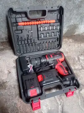 Bor cordless J-LD 2 Baterai 36Vf fullset koper