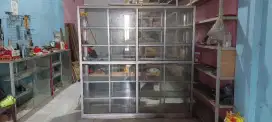 Etalase kaca bekas