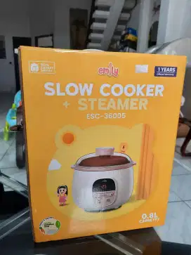 Slow cooker steamer Emily 0.8 liter NEW