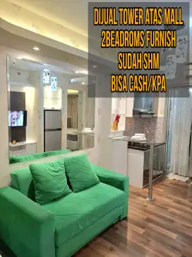 TURUN HARGA 2BR FURNISH ATAS MALL SHM APART BASSURA CITY