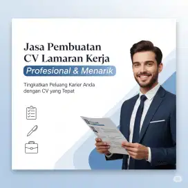Jasa Pembuatan CV Lamaran Kerja Profesional