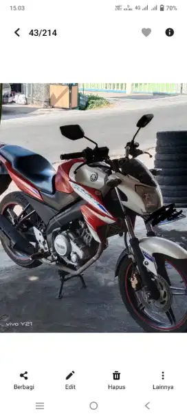 vixion 2014 ligting