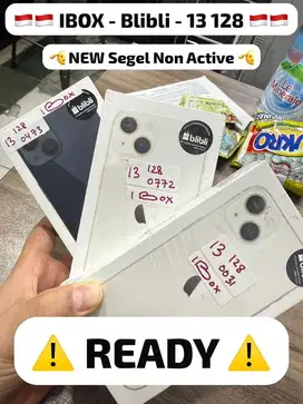 Iphone 13 128gb new garansi ibox - cicilan 0%