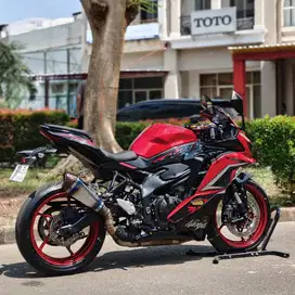 MULUS BANGET! KAWASAKI ZX25R ABS TFT MERAH 2023 KM 15K PAJAK PANJANG