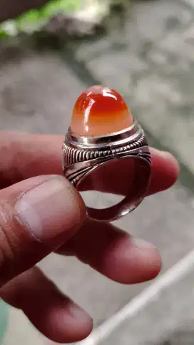 Batu mata dewa asli natural ring 8 /9