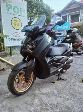 Xmax conected 2023 hitam deva motor