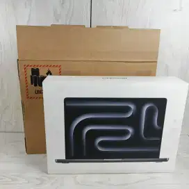 Macbook Pro M4 14 Inch Ram 16 Ssd 512 BNIB New segel hemat 1,5 jutaan