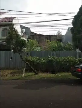 Tanah kavling siap bangun pondok indah