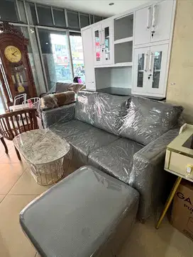 Set Sofa L promo cicilan homecredit mulai 400 ribuan syarat hanya KTP