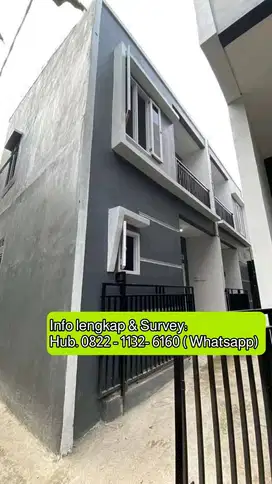 Rumah 2 Lantai di Jagakarsa Jakarta Selatan Murah Akses Motor