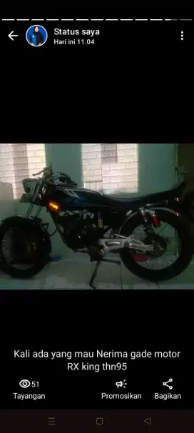 Jual RX king th 1995