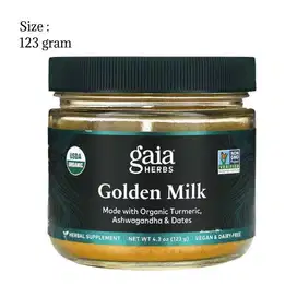 GAIA Herbs Golden Milk Organic Ashwagandha & Dates