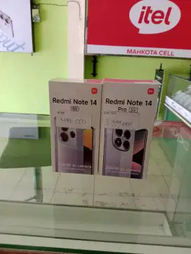 Redmi  note 14 ram 8/256: 3.199.000 ram 8+8/256:3.999.000