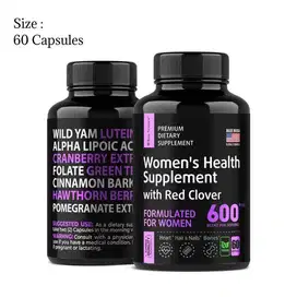 Raw Science Women's Multivitamin with Magnesium & Red Clover