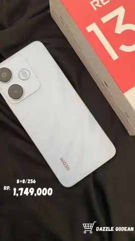 PROMO GEDEN REDMI 13X 8/256 NEW SEGEL GARANSI RESMI