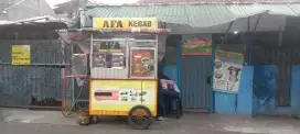 Gerobak kebab bekas