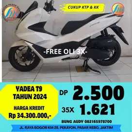 HONDA PCX 160 ABS TAHUN 2025 BERGARANSI, GRATIS SERVIS, FREE OLI