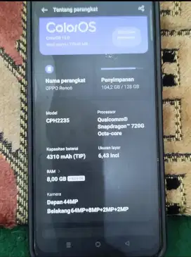 Oppo Reno 6 fullset