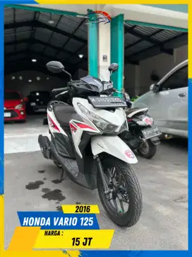 HONDA VARIO 125 2016 SIAP ANGKUT BOSSKU HIKMAH MOTOR KEPUH MALANG