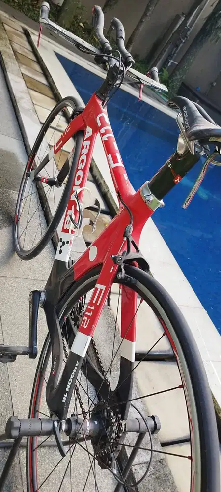 Sepeda Balap Triathlon Argon 18 E-112 - Full Carbon (Ukuran M)