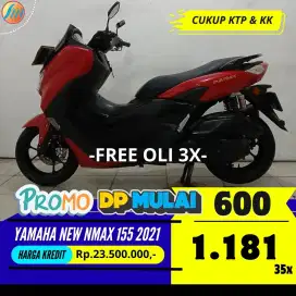 KREDIT YAMAHA NEW NMAX 155 2021 DP CUMA 600RIBU ANGSURAN SANGAT RINGAN