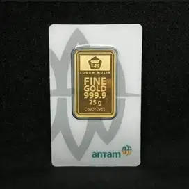 Jual Emas Antam 25 gram tahun 2024