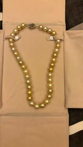 2 kalung mutiara laut asli