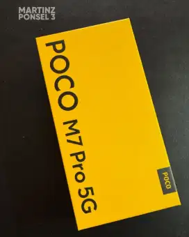 Poco M7 Pro 5G 8/256 Garansi resmi 15 bulan. Promo Kemerdekaan