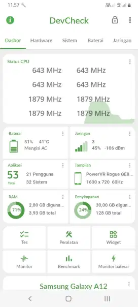 Cari kemalian samsung a12.ram 4 128