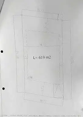 Kavling Cempaka 619m2 Suvarna Padi Suvarna Sutera View Glof Tangerang