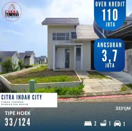 Rumah Over Kredit Rumah Hoek 33/124 Citra Indah City