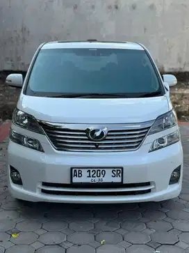 Vellfire 2.5 Premium sound 2011 AT KM 30 rb