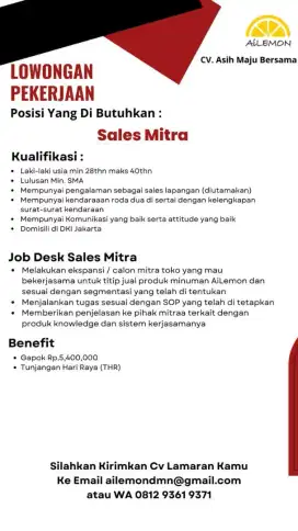 Sales mitra ailemon