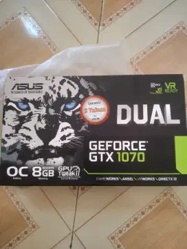 Nvidia Geforce GTX 1070 8gb OC (Asus)