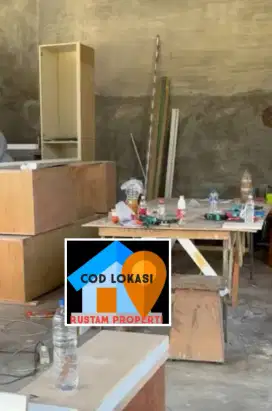 Sewa tanah ada bangunan workshop di kembangan
