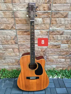 Gitar akustik klasik string caraya good kondisi