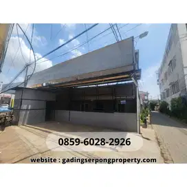 Ruang Usaha Siap Pakai Karawaci Luas 291 Premium Lokasi Ramai