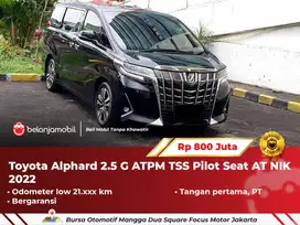 [ LOW KM ] Toyota Alphard 2.5 G ATPM TSS Pilot Seat AT 2022/2023