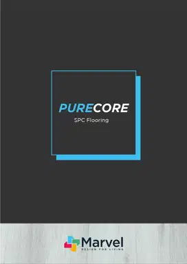 LANTAI SPC MARVEL PURE CORE+ 5mm/1Box Isi 10 Planks 2,196m2