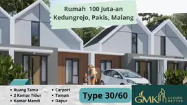 Rumah 100 Juta-an Pakis Kedungrejo 5 Menit Exit Tol Malang
