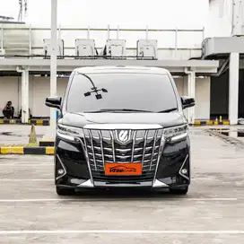 ALPHARD 2.5 G WARNA HITAM 2019