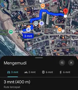 Tanah Jalan Kaki ke Pantai Petitenget Seminyak Dijual