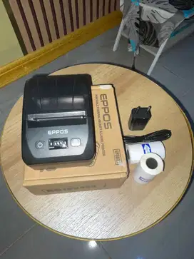 dijual print cetak resi eppos thermal receipt & label printer portable