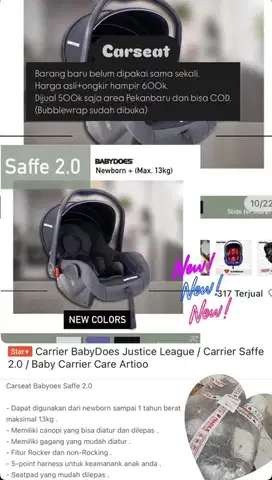 Carseat Murah Bagus