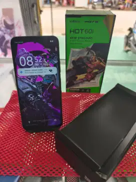 Seken fullset infinix HOT 60i 8+8/256GB