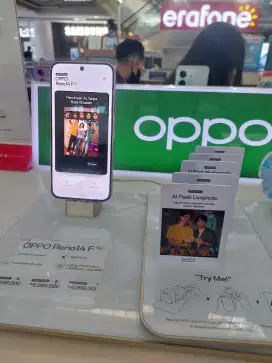 Oppo Reno 14f 5G terbaru bisa cicilan tanpa kartu kredit